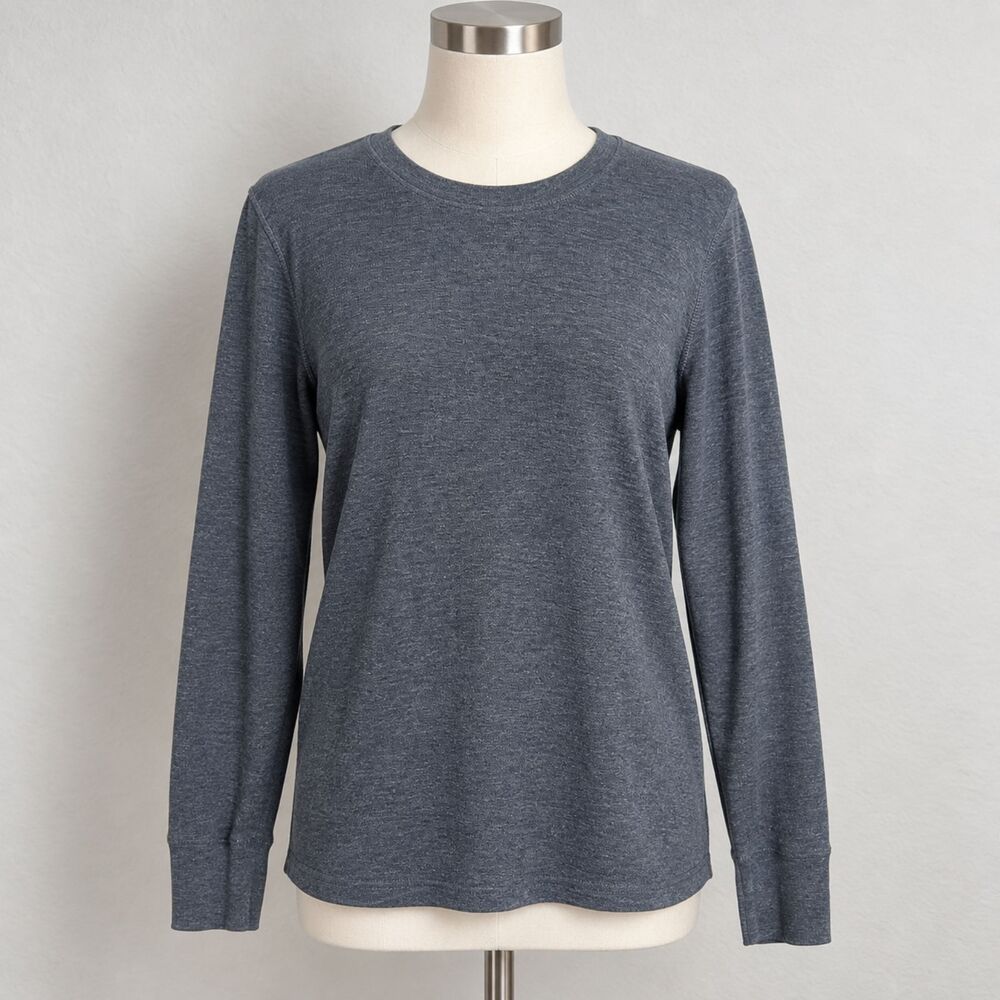 Arizona Jean Co Men’s M Gray Thermal Waffle Knit Long Sleeve Crew Neck Shirt